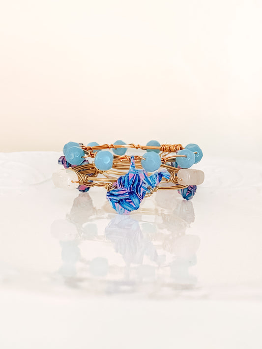 Size Medium + Large Pink + Blue WV Set of 3