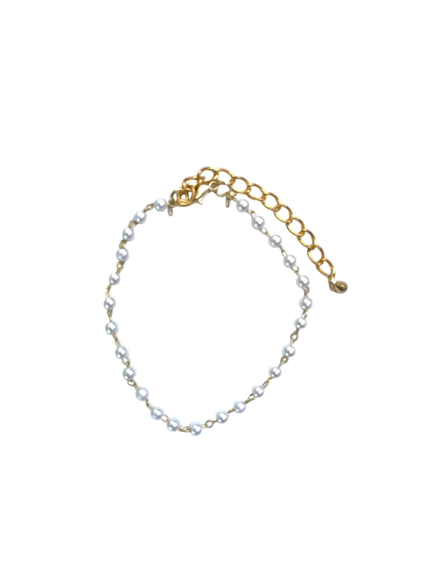 Mini Pearl Chain Bracelet