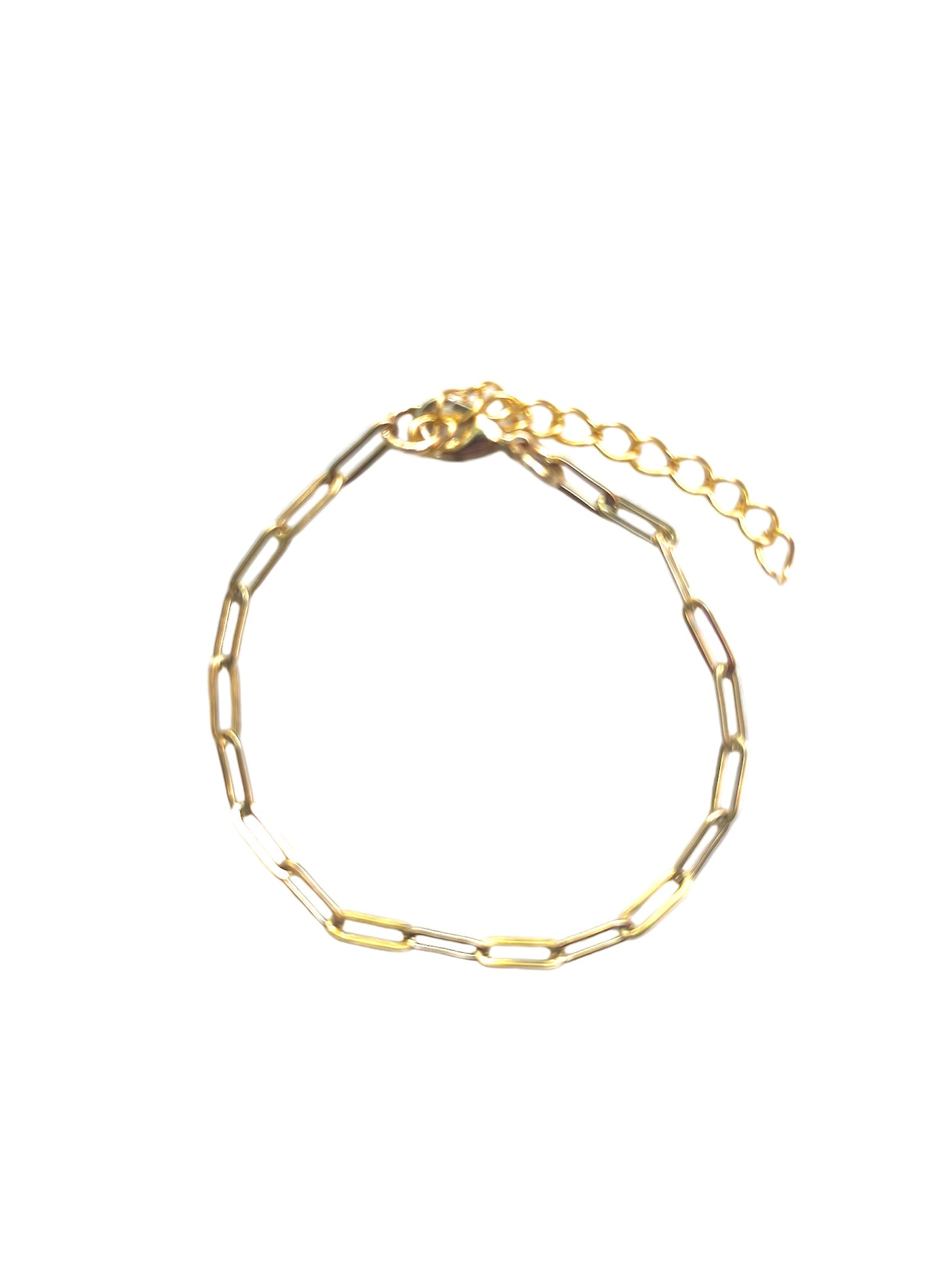 Paperclip Chain Bracelet