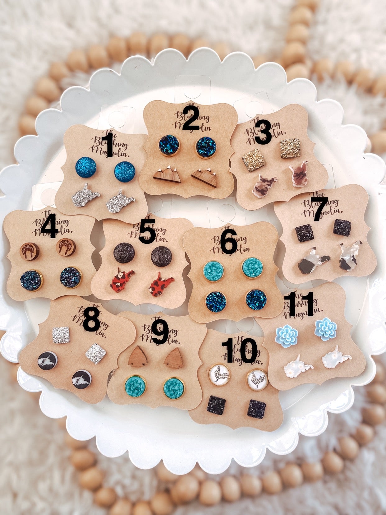 Variety Stud Earrings 2-Packs