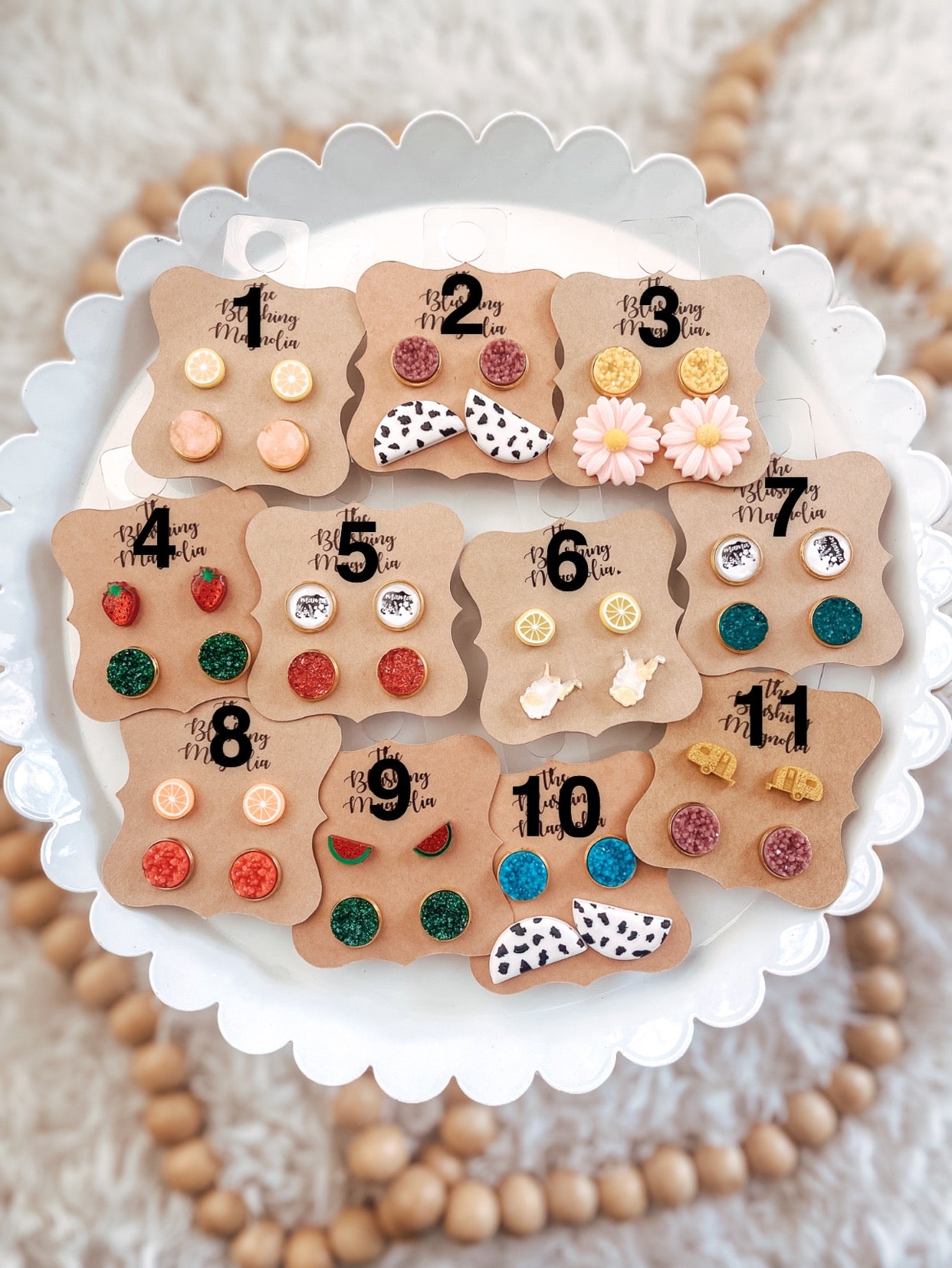 Variety Stud Earrings 2-Packs