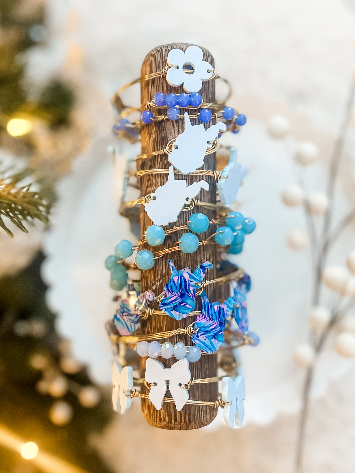 Baby Blue WV Bangles