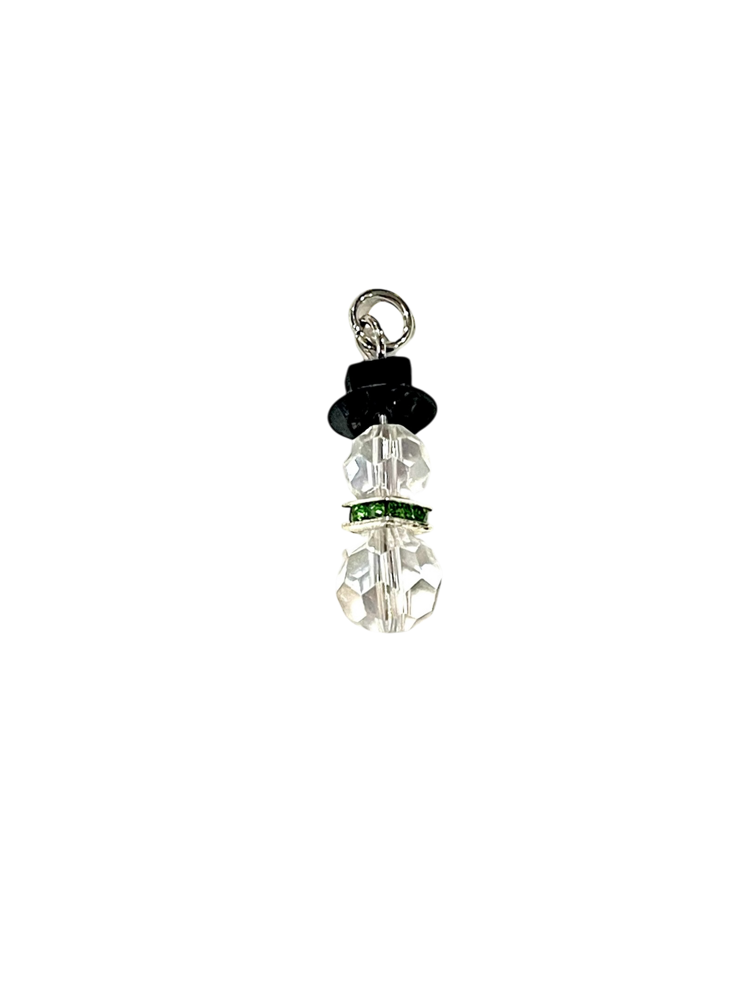 Crystal Snowman Charms