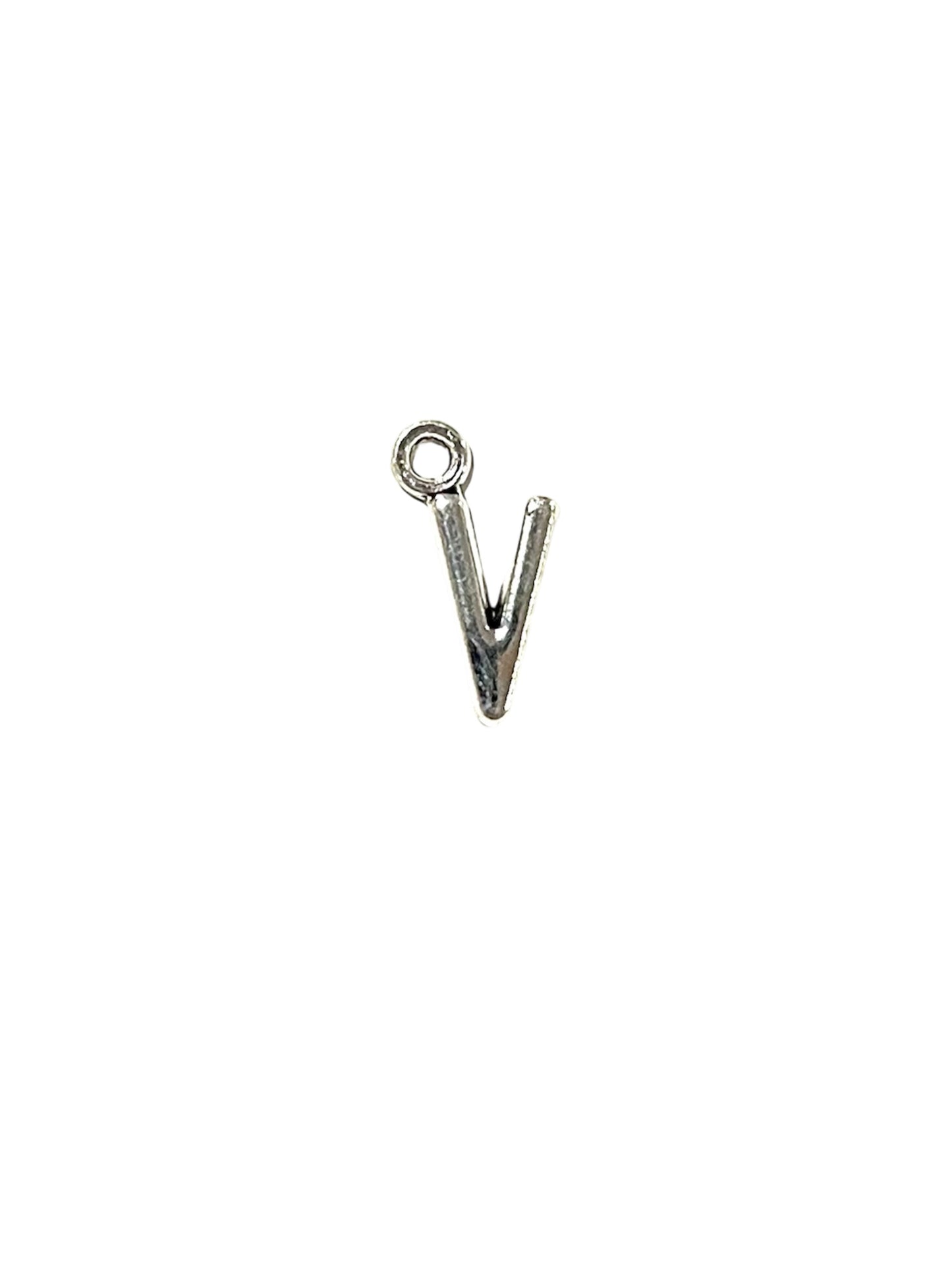 Silver Letter Charms