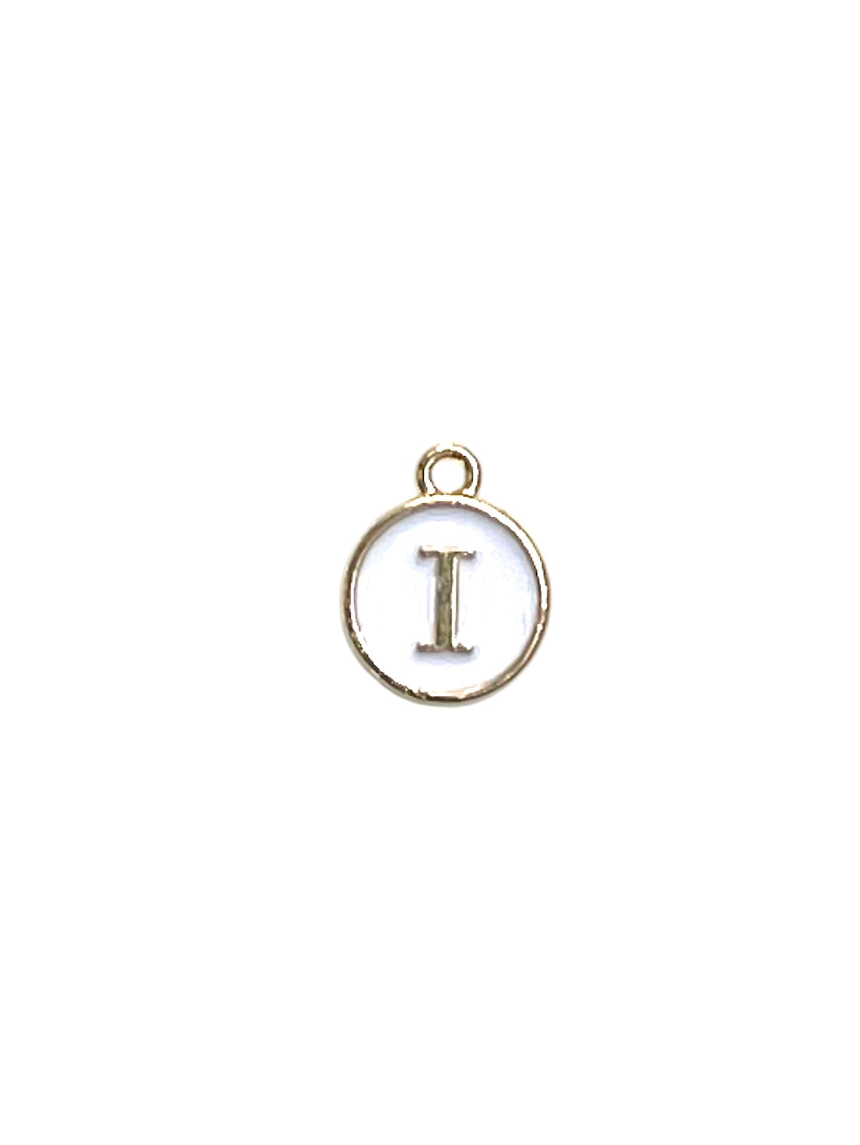 White Letter Charms
