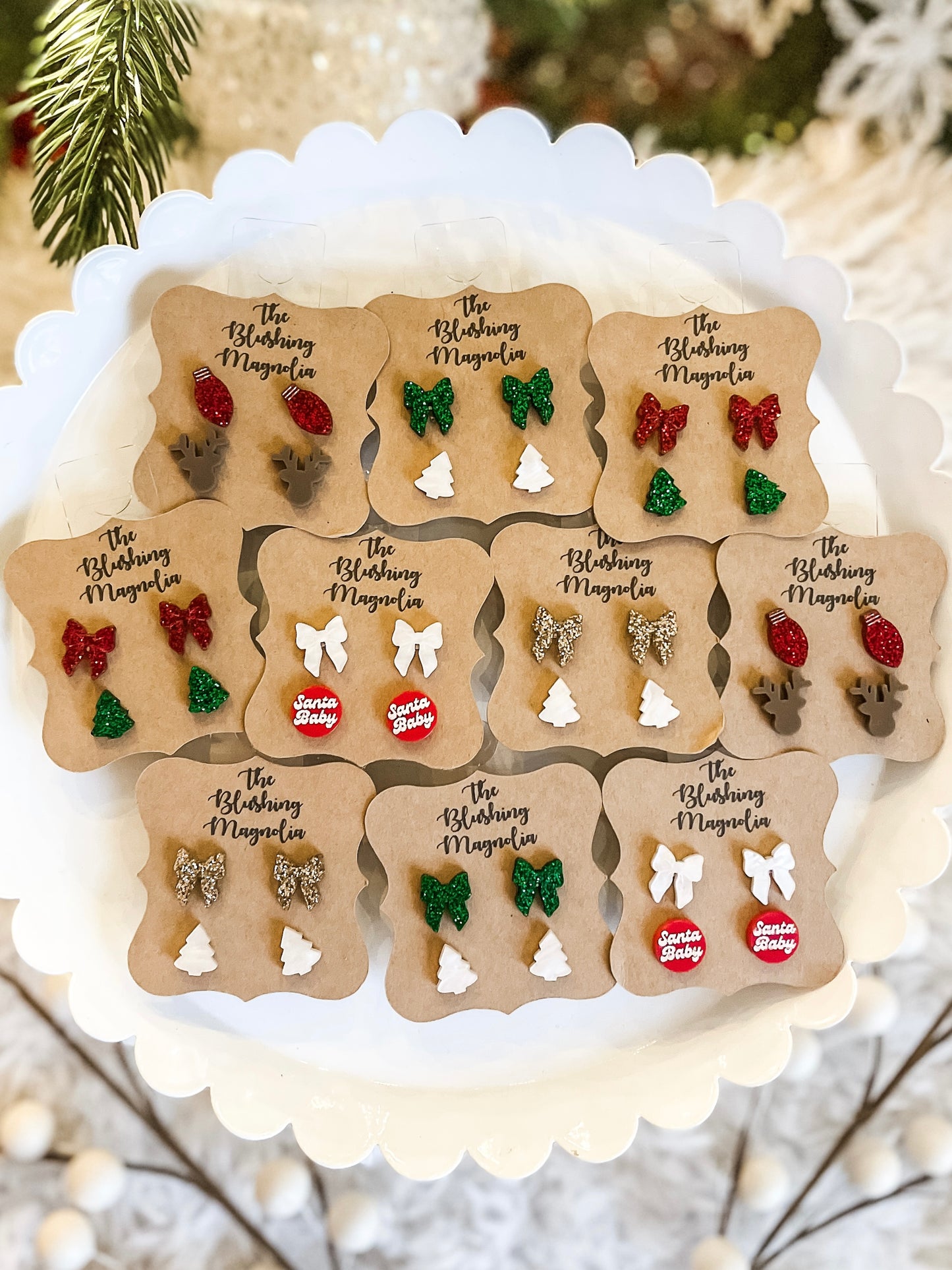 Christmas Stud Earrings