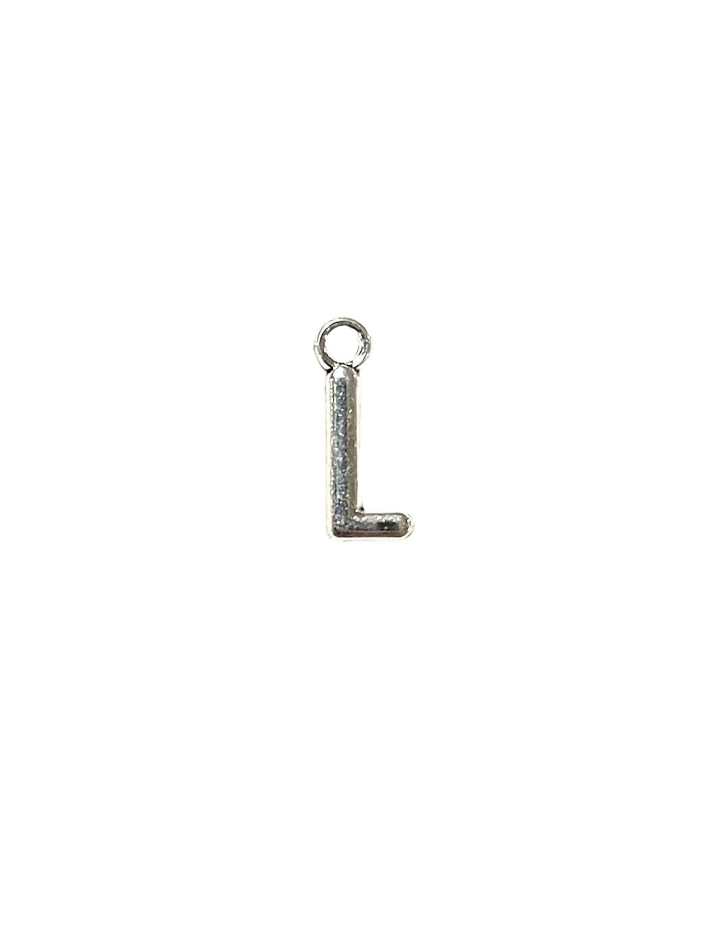 Silver Letter Charms