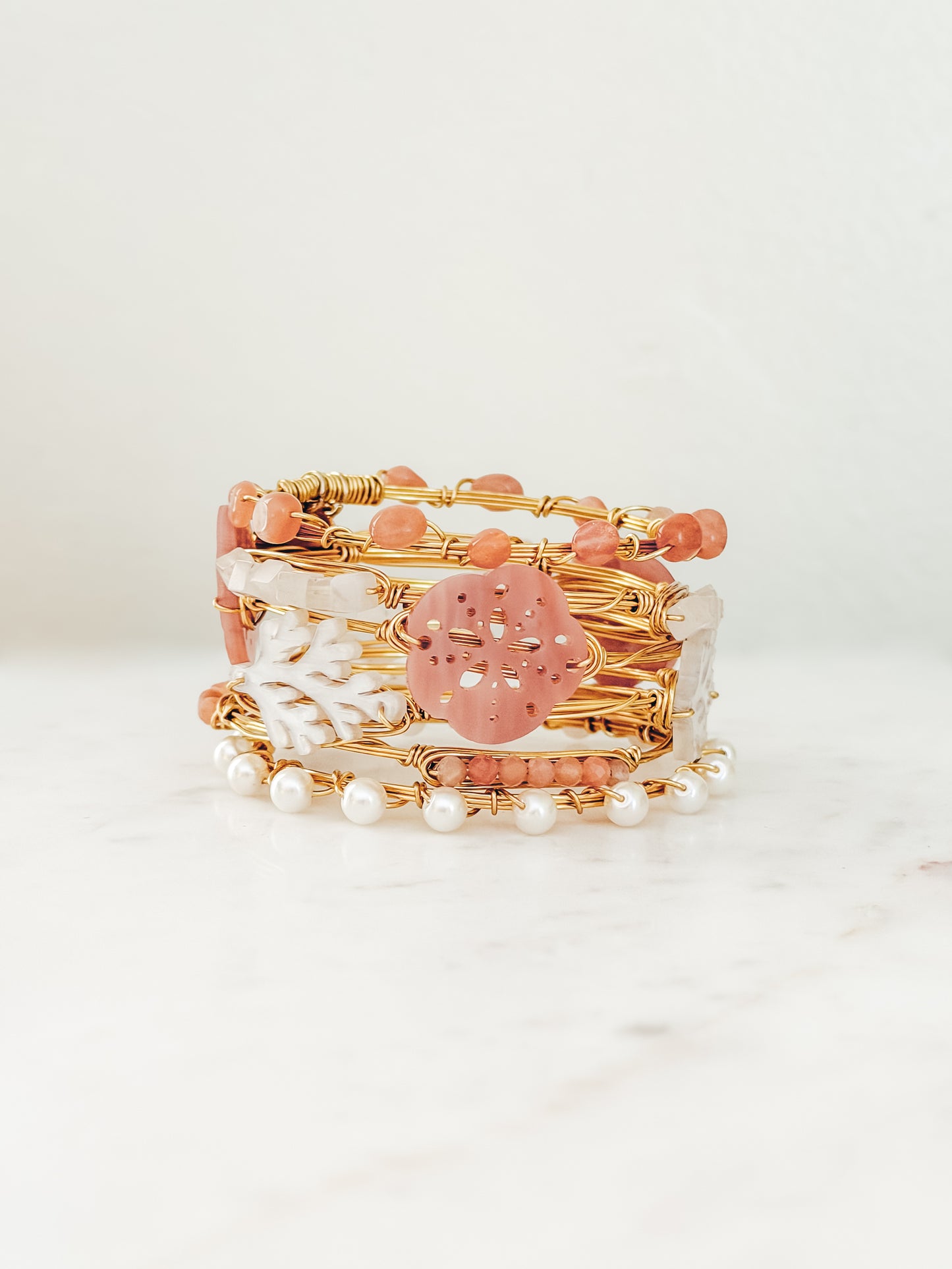 Peachy Coral Beachy Set