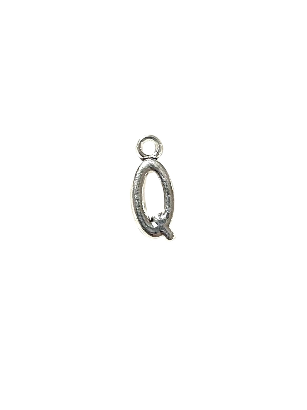 Silver Letter Charms