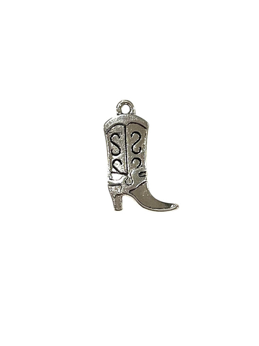 Silver Cowboy Charms