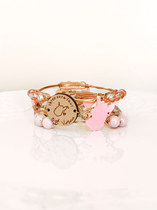 Size XL Pale Pink WV Set of 4