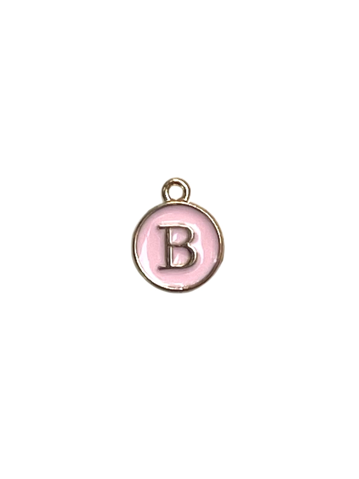 Light Pink Letter Charms