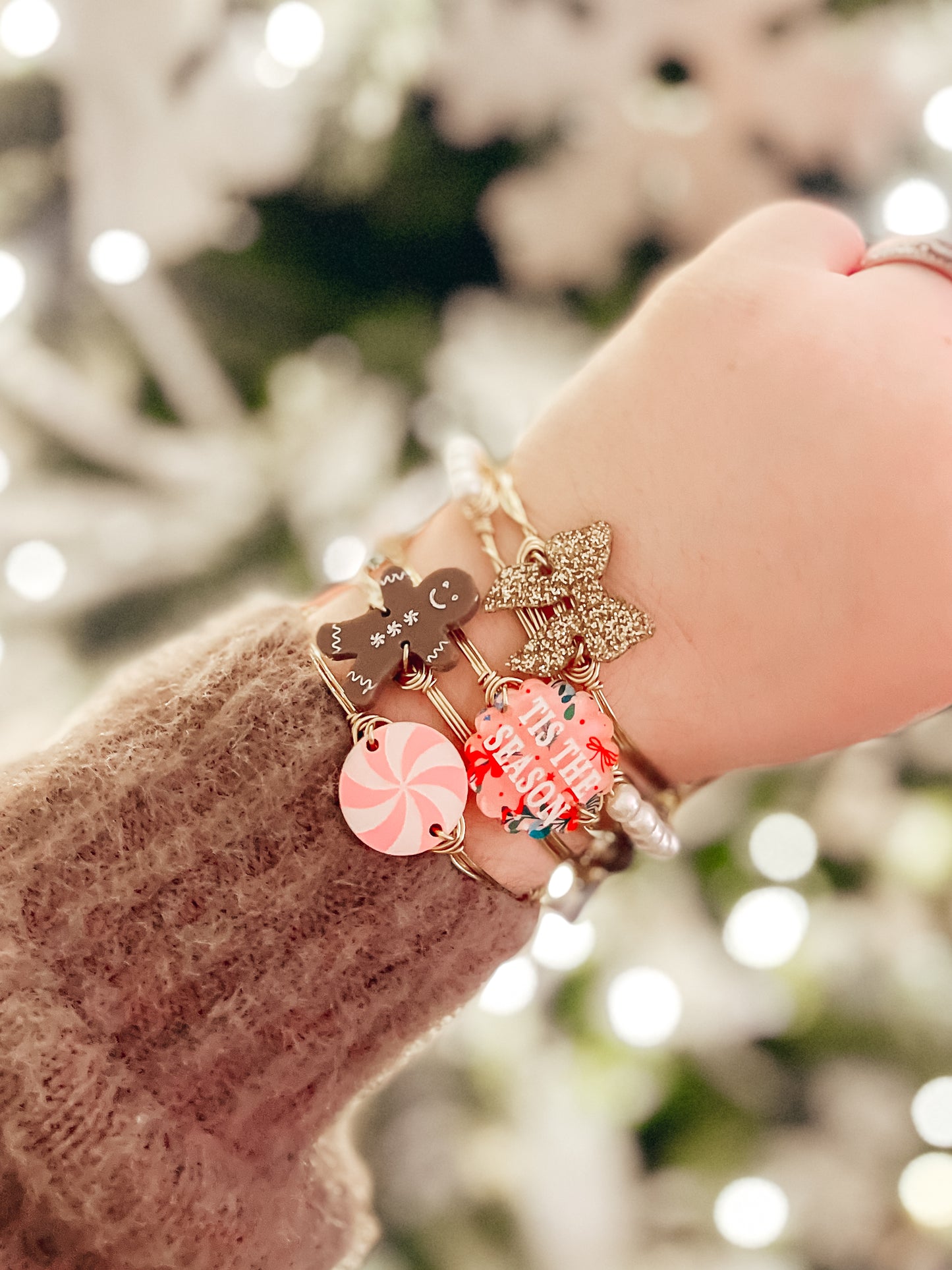 Tis The Season Bangle Set