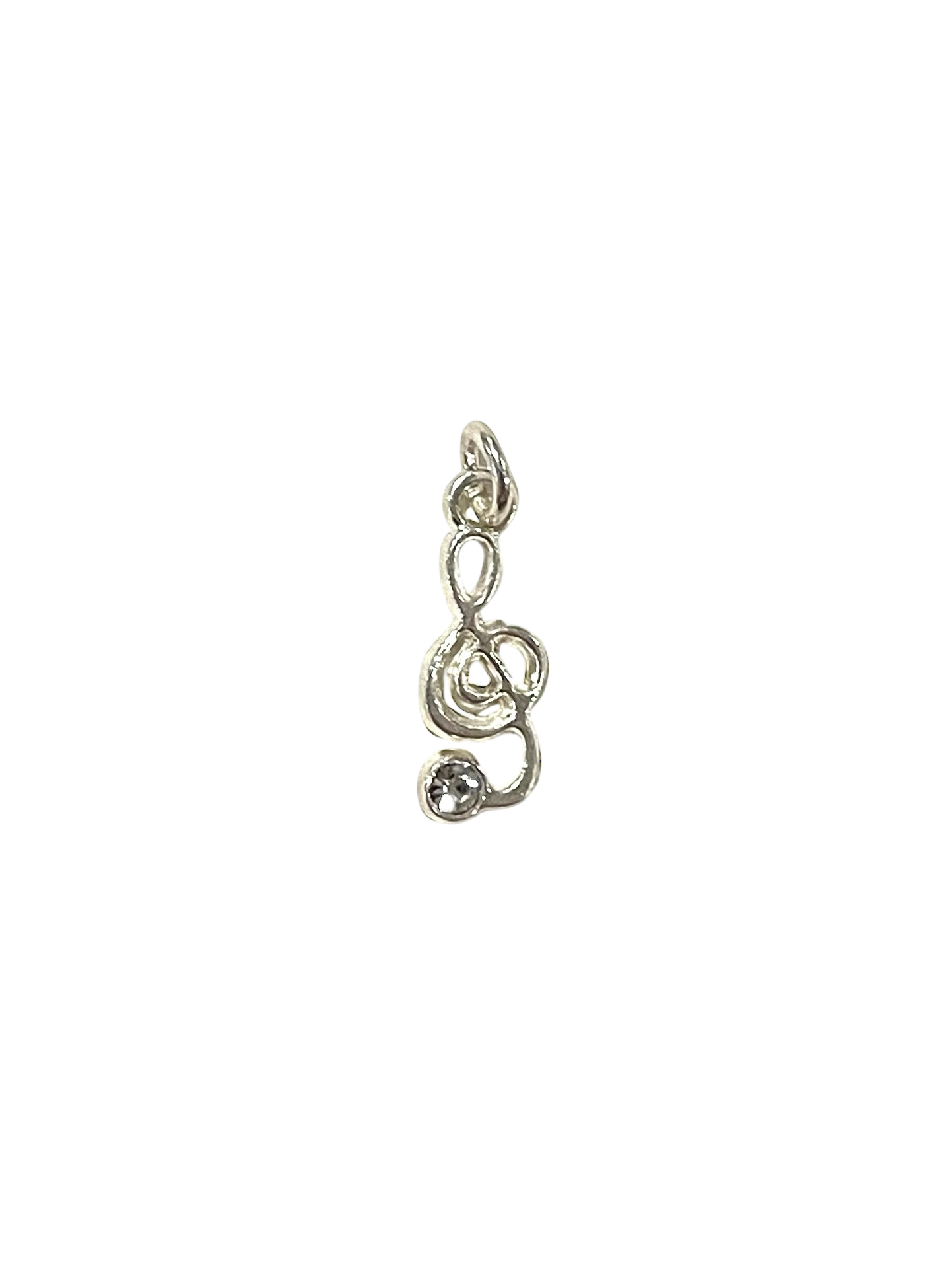 Silver Musical Note Charms