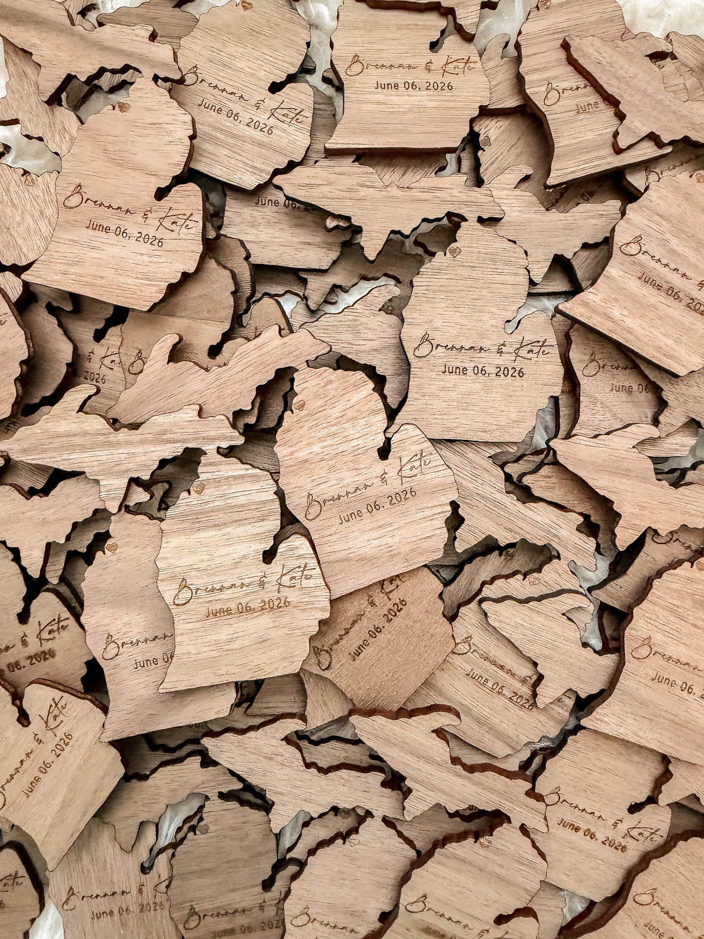 Custom Magnet Wedding Favors