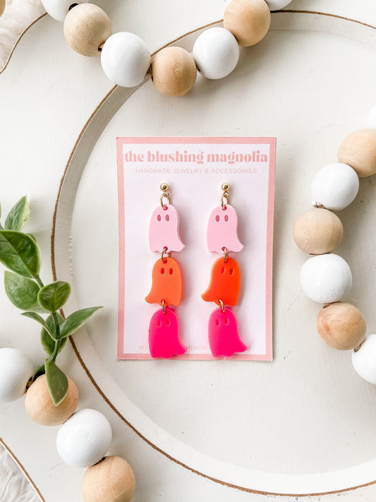Ghost Dangle Earrings