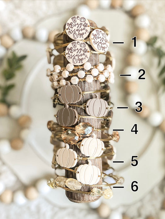 Neutral Fall Bangles