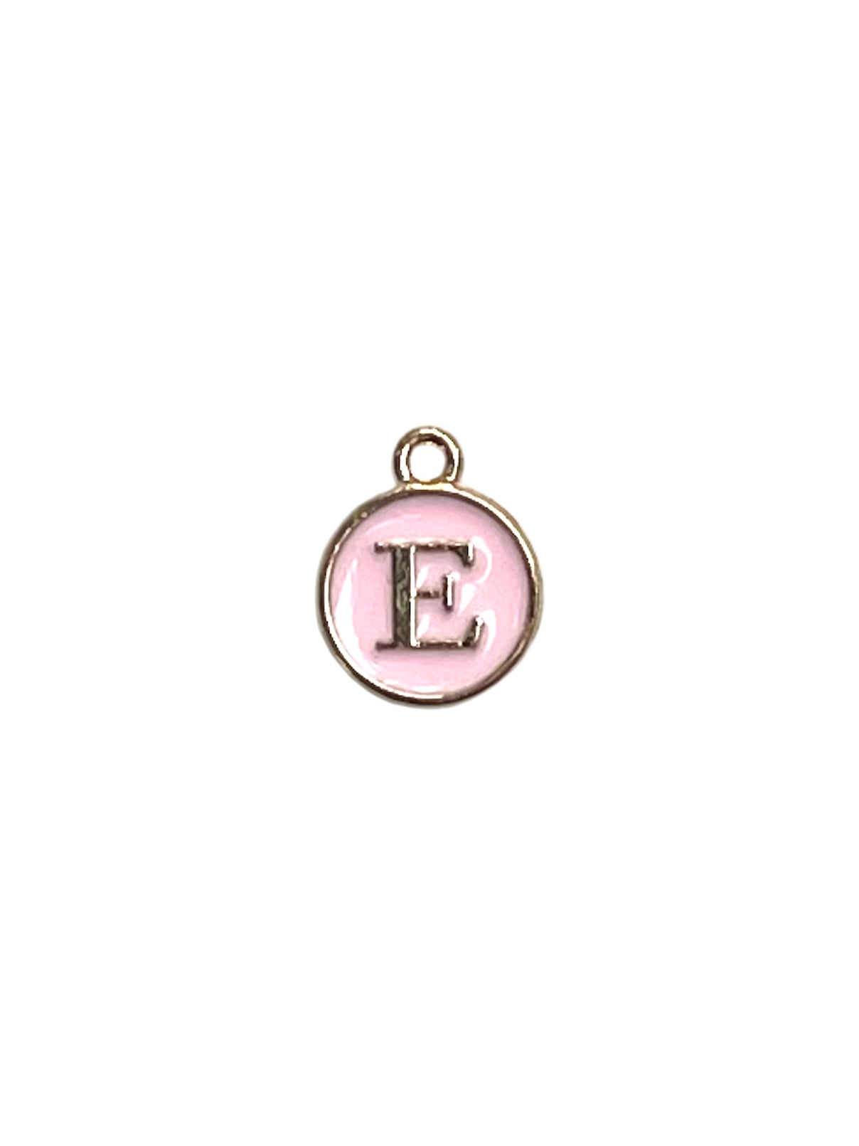 Light Pink Letter Charms