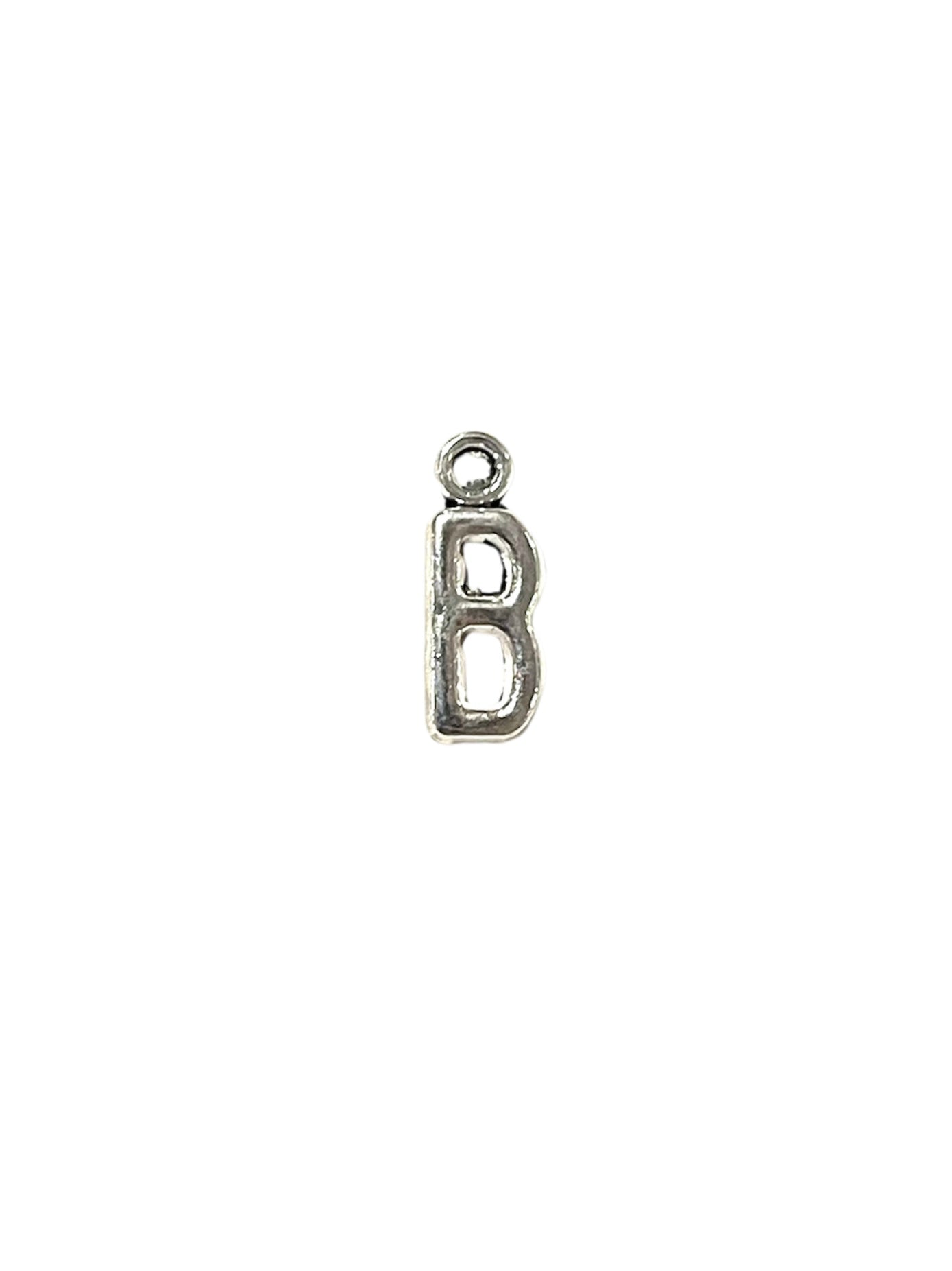 Silver Letter Charms