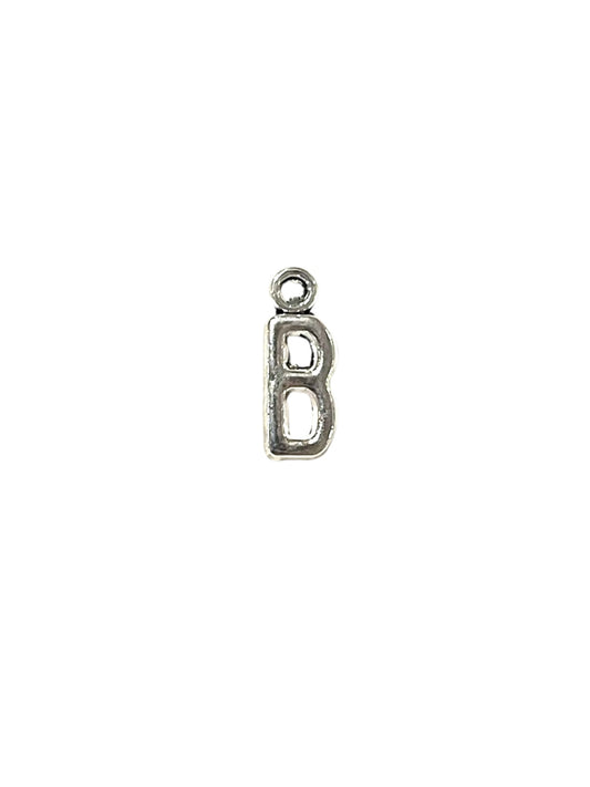 Silver Letter Charms