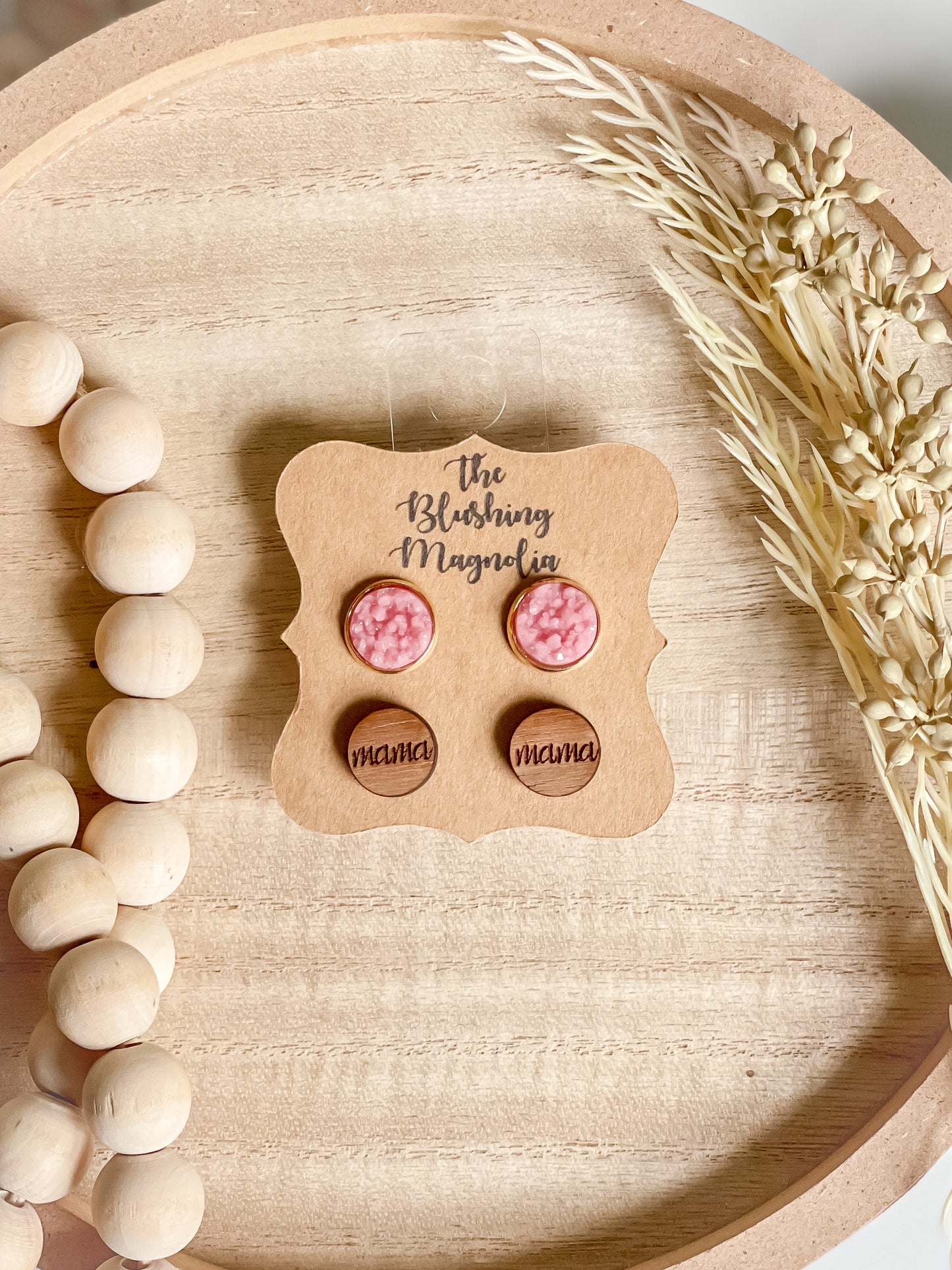 Mama + Rose Druzy Studs