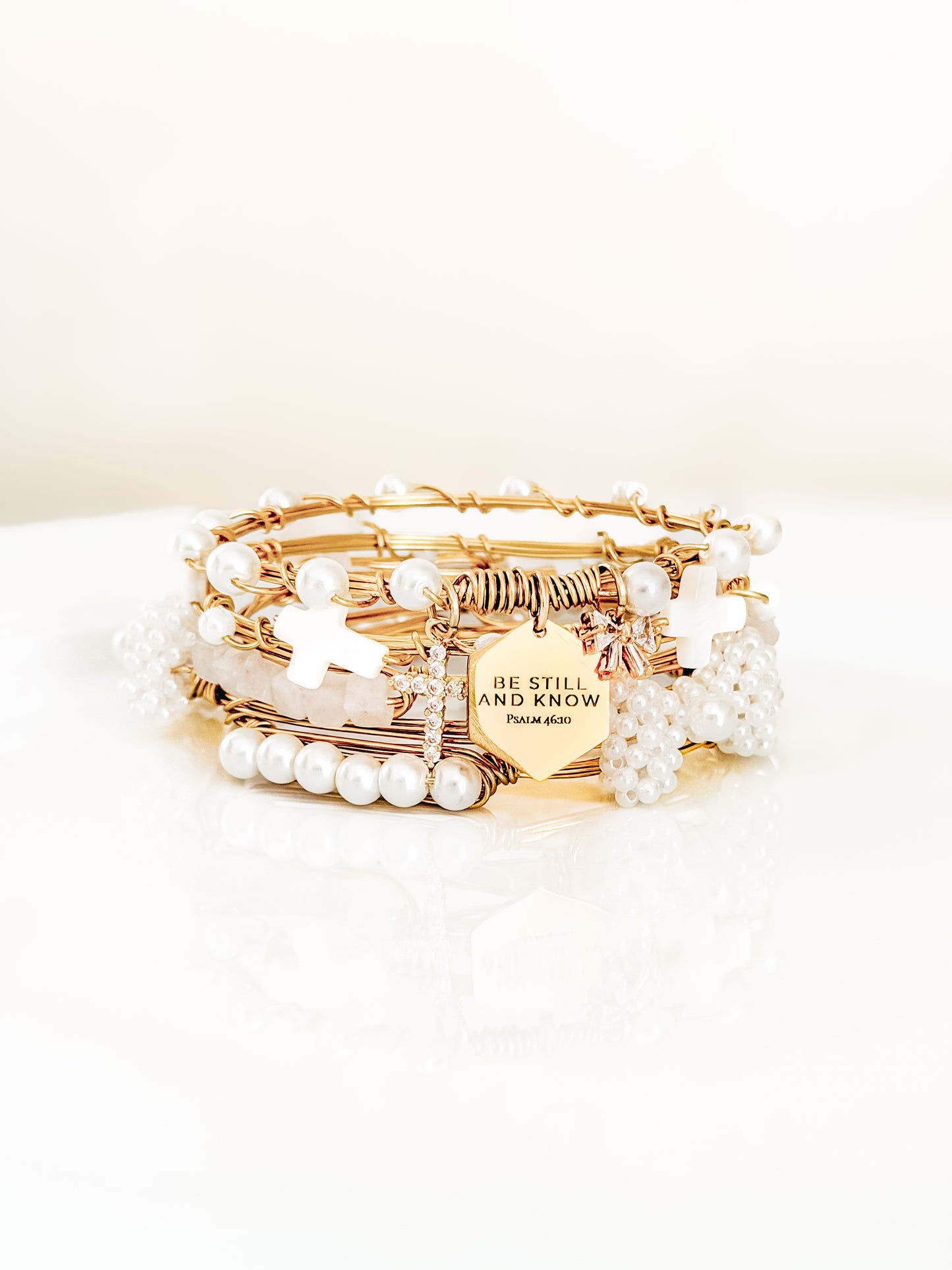 Be Still And Know Bangle Set