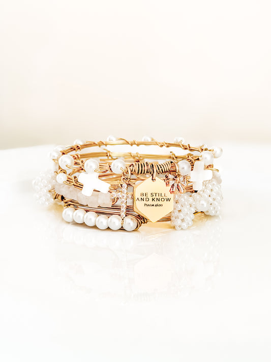 Be Still And Know Bangle Set