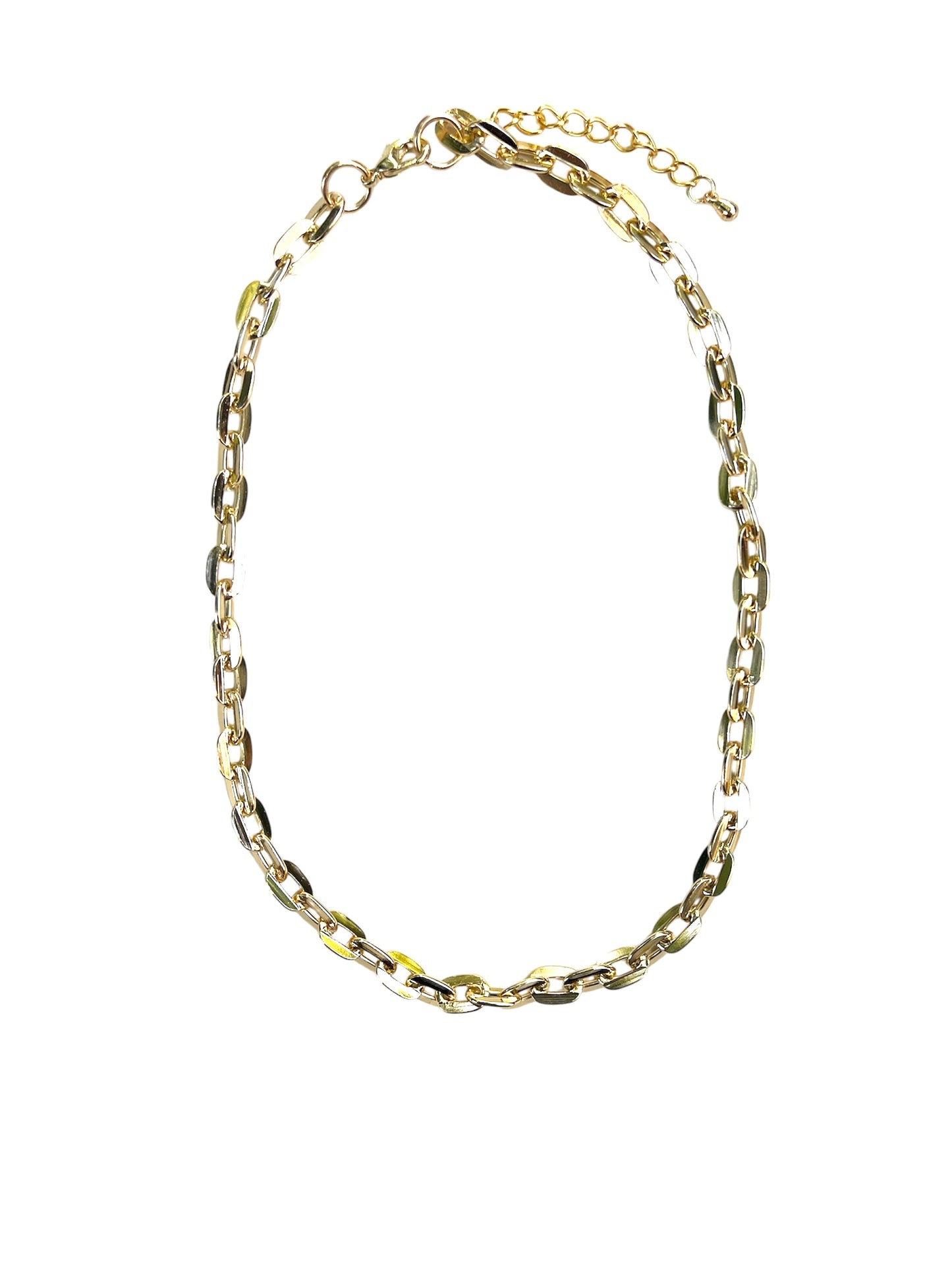 Oval Chain Link Necklace