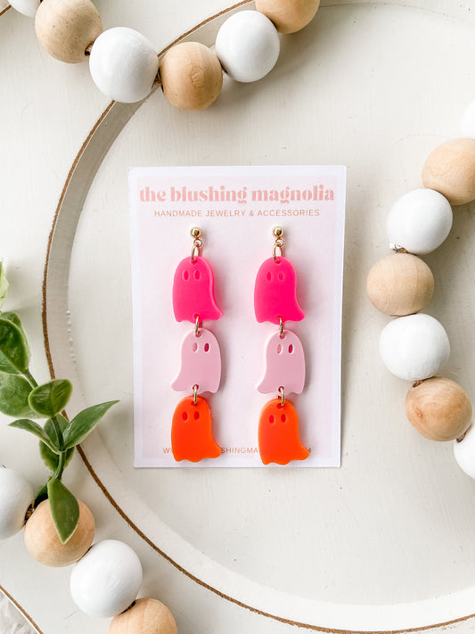 Ghost Dangle Earrings