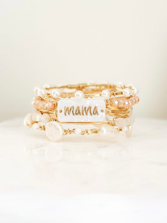 Neutral Mama Bangle Set