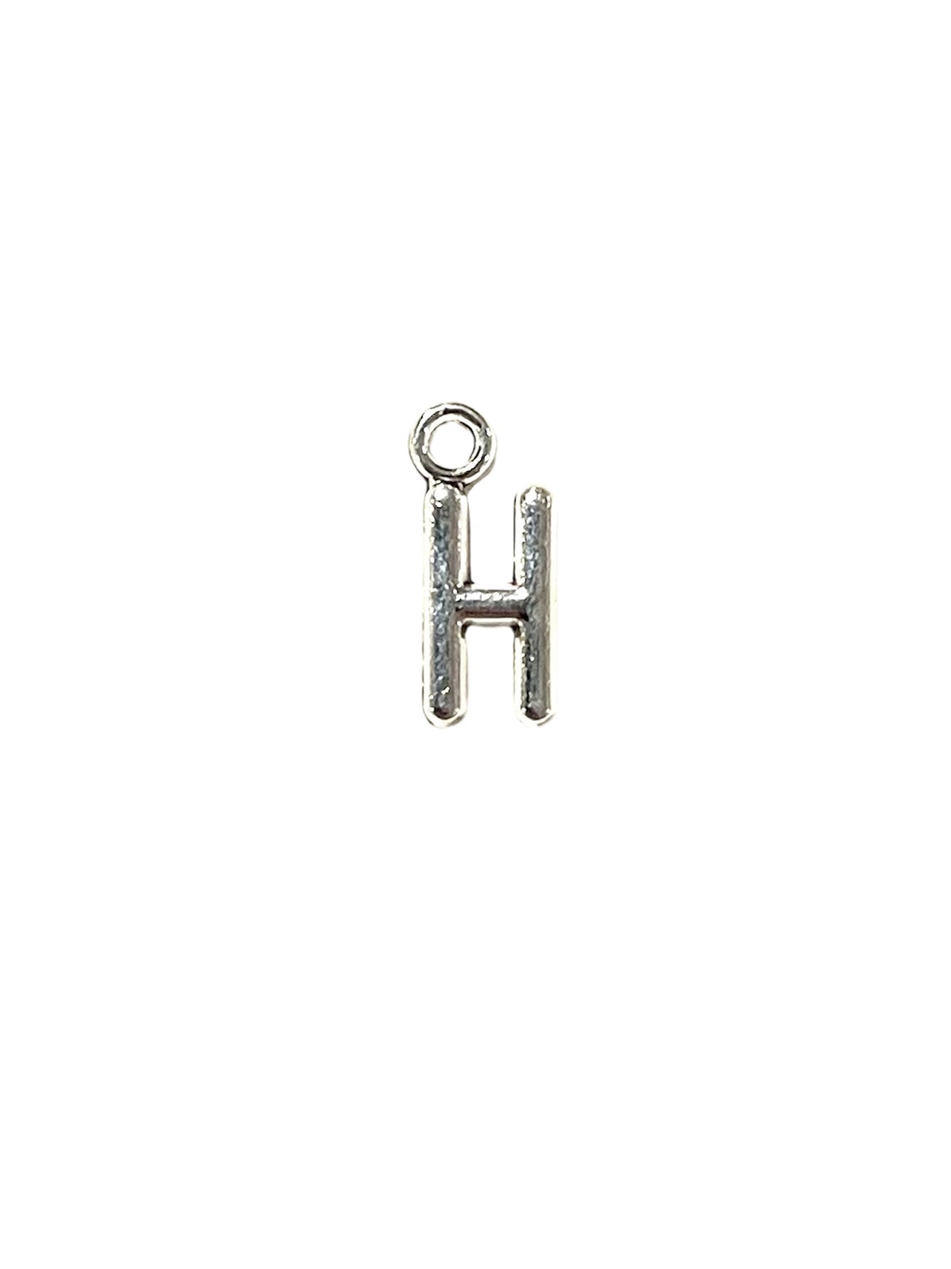 Silver Letter Charms