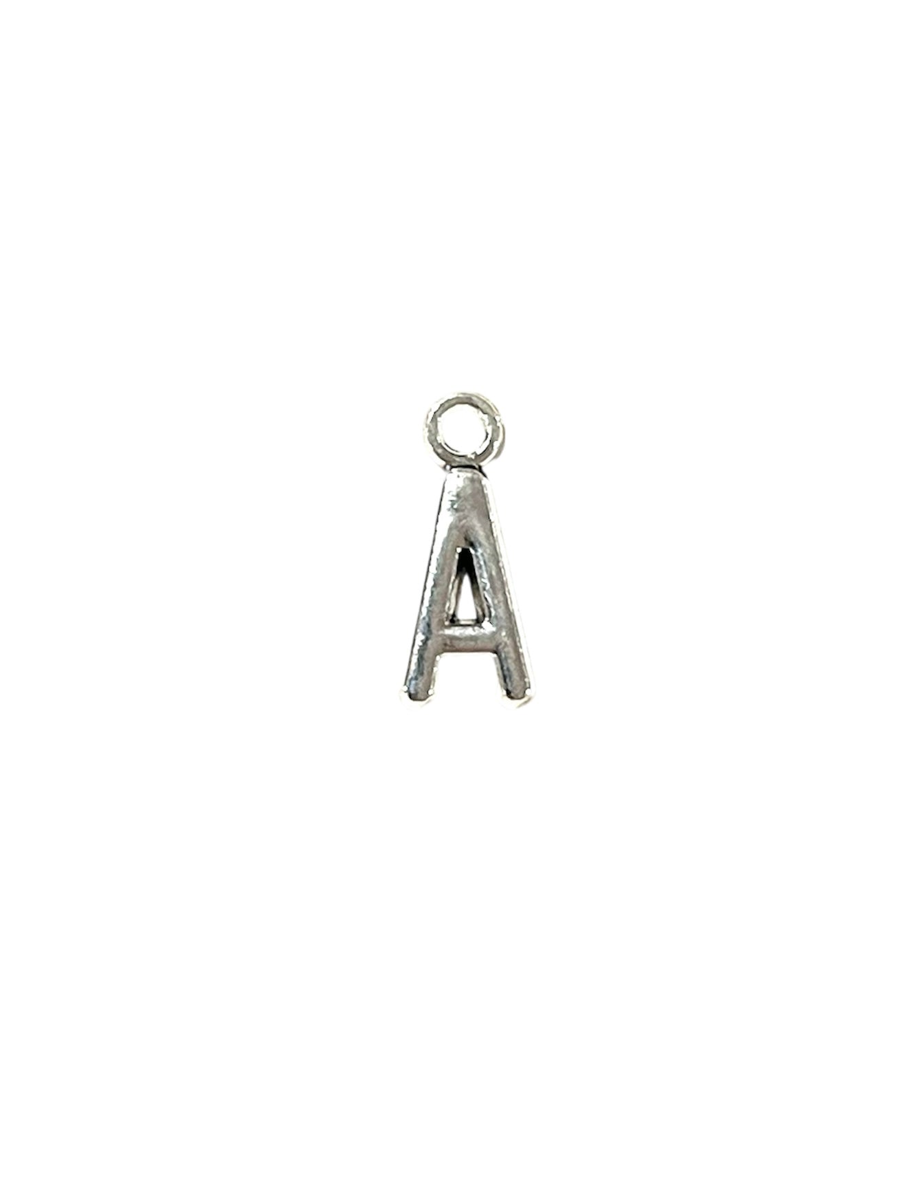 Silver Letter Charms