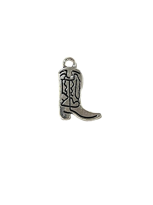 Silver Cowboy Charms