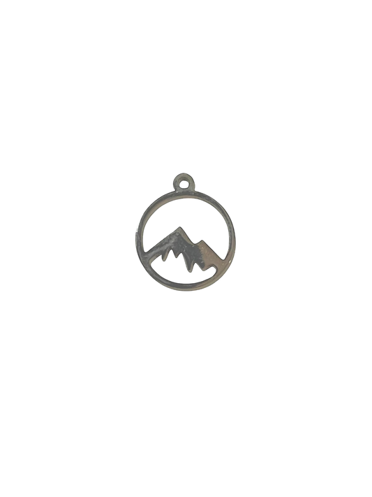 Silver Mountain Charm