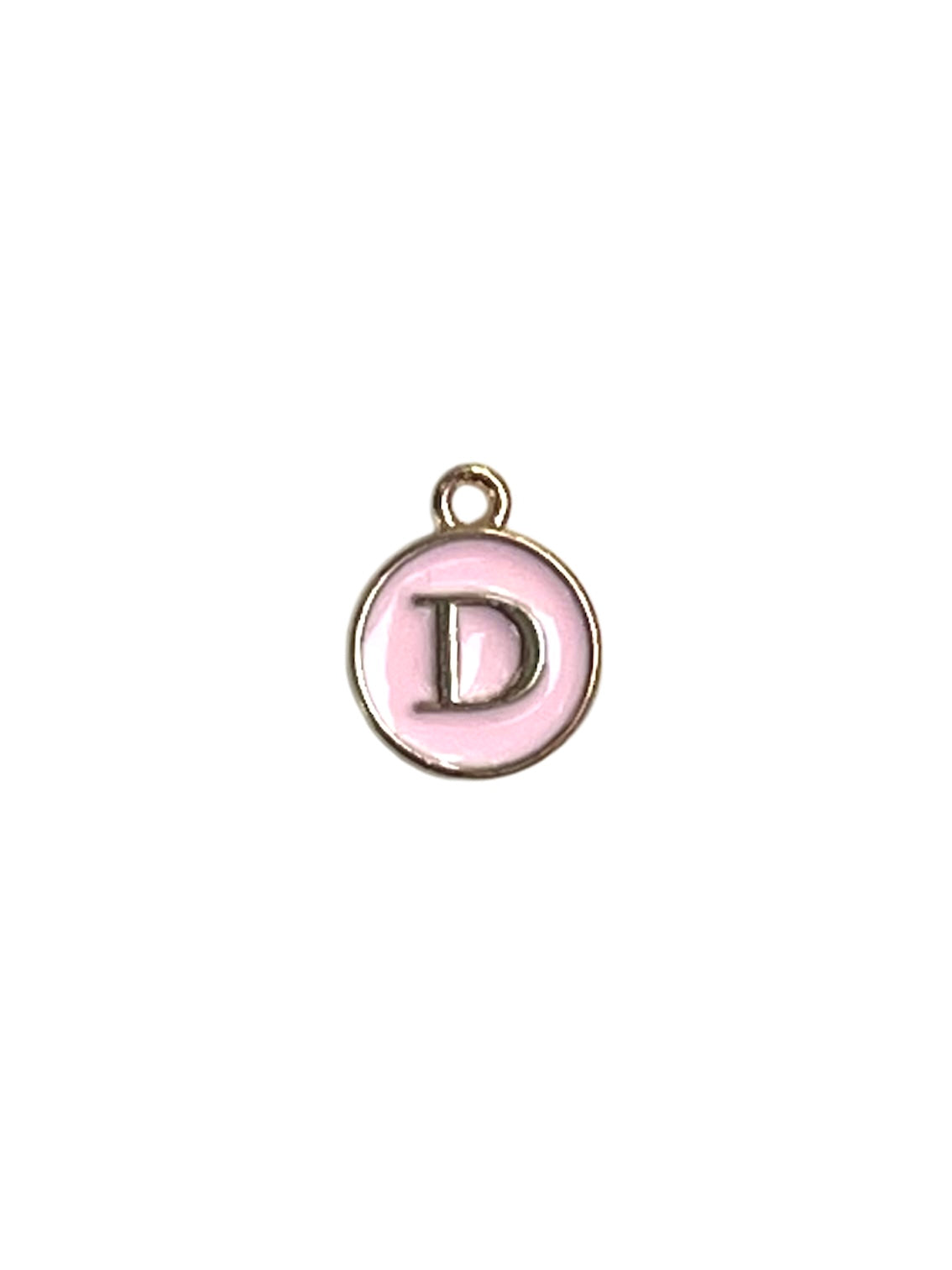 Light Pink Letter Charms