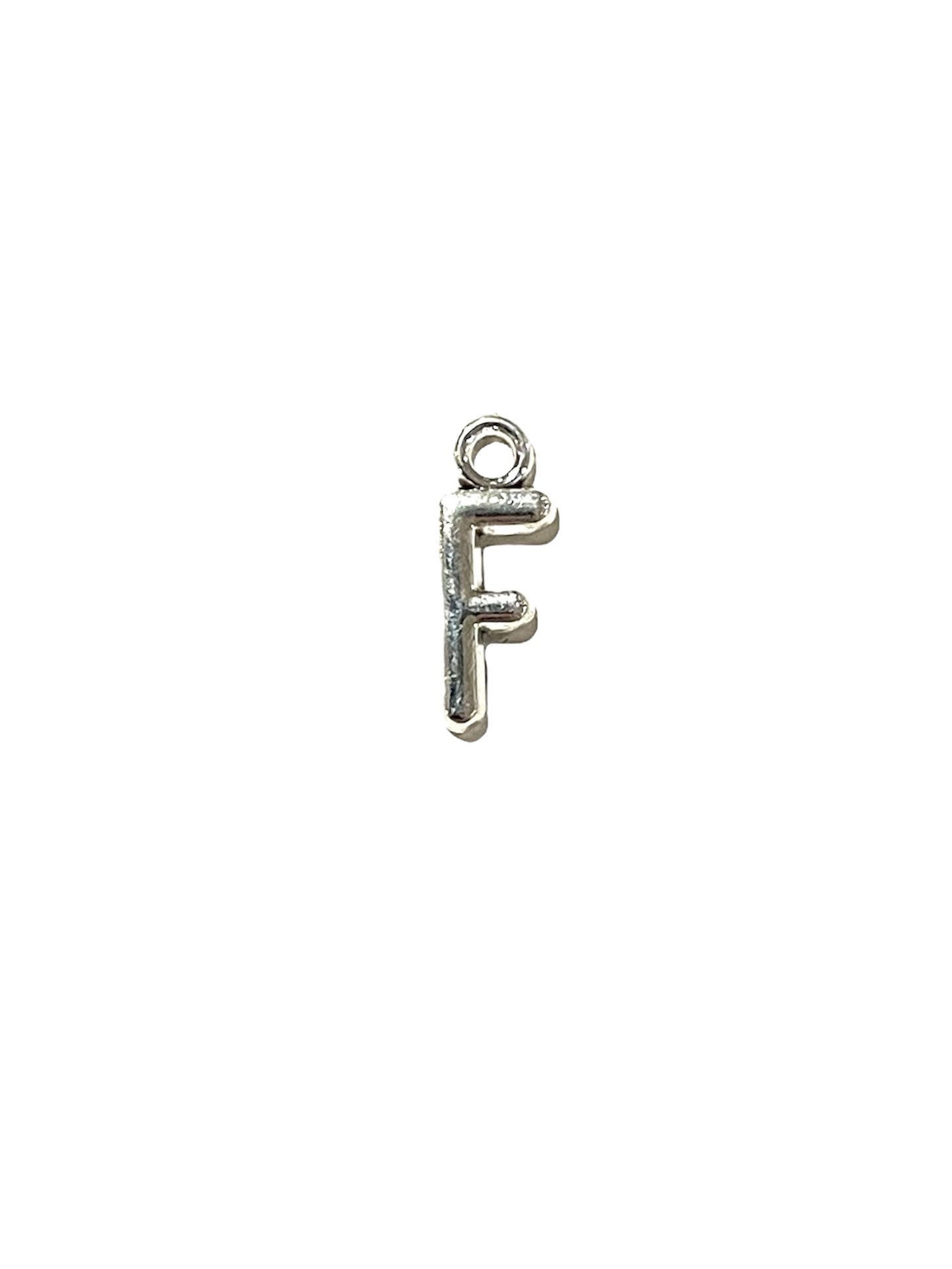 Silver Letter Charms