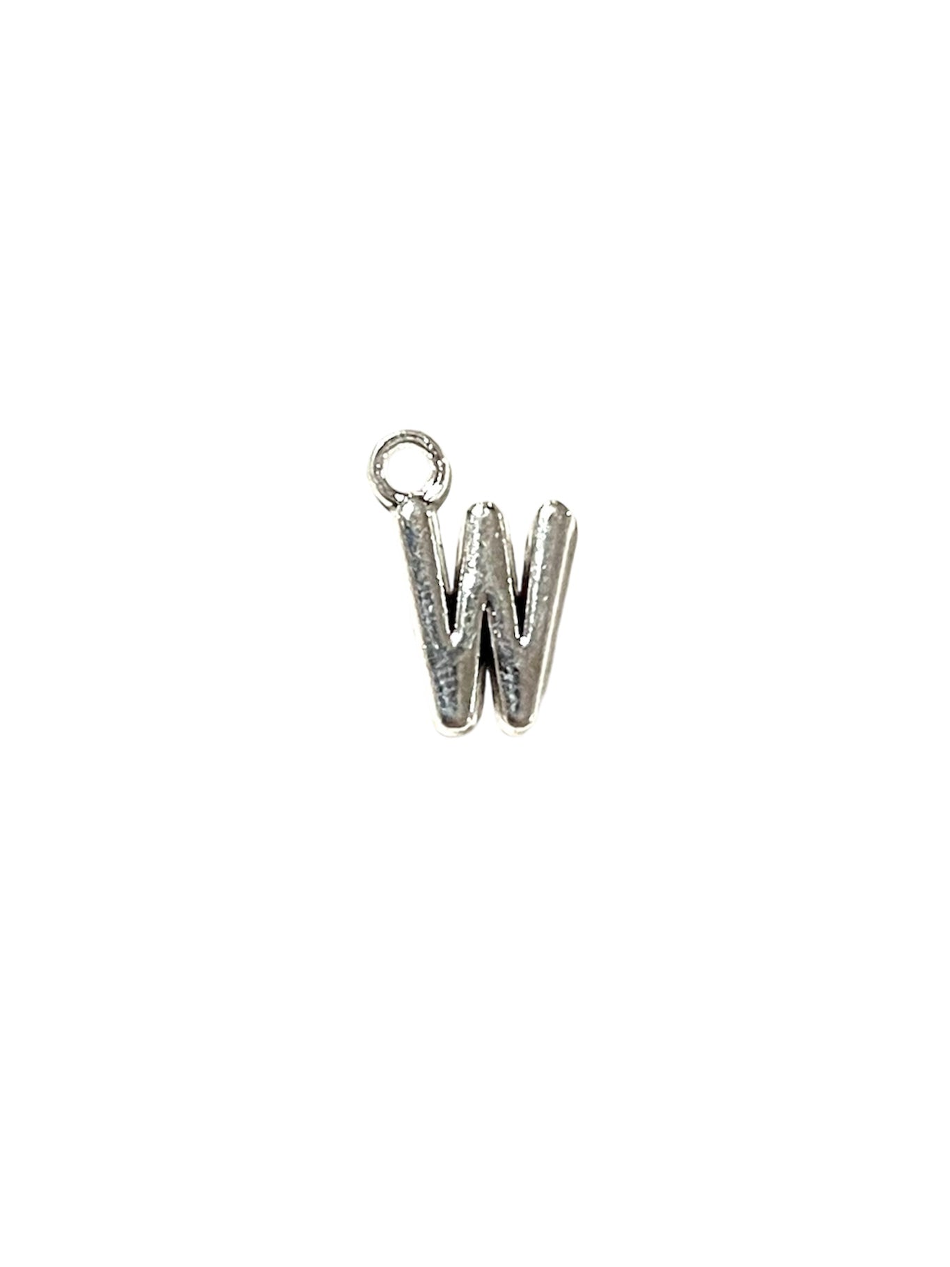 Silver Letter Charms