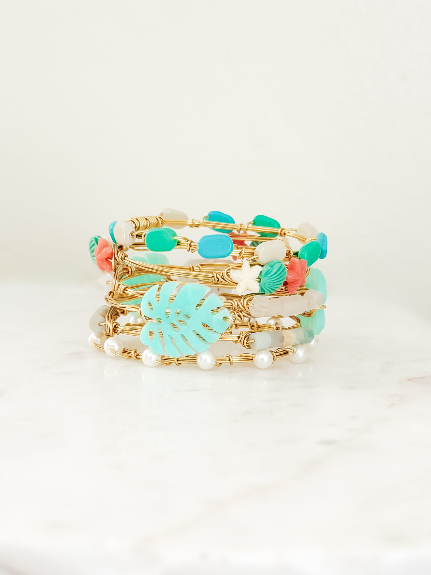 Ocean Breeze Bangle Set