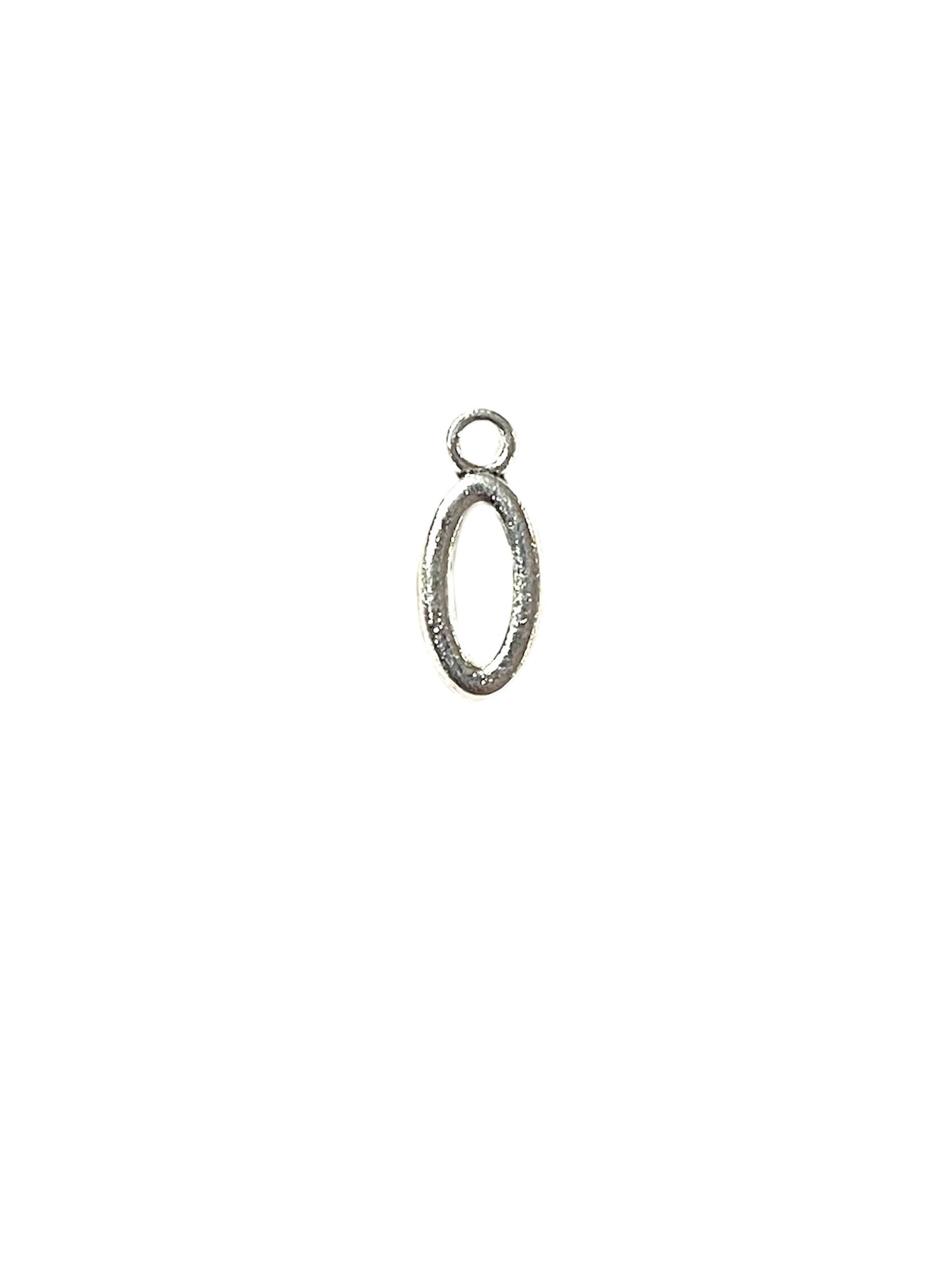 Silver Letter Charms