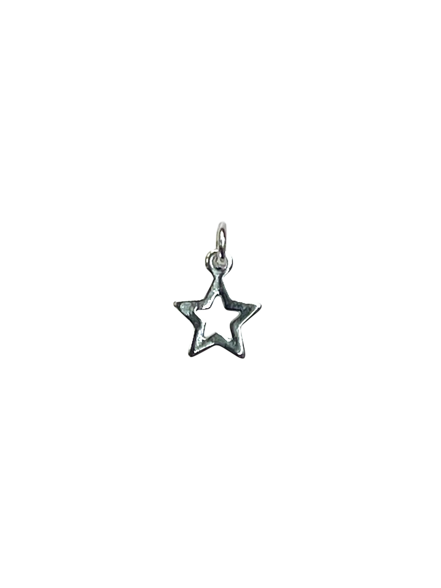 Silver Star Charms