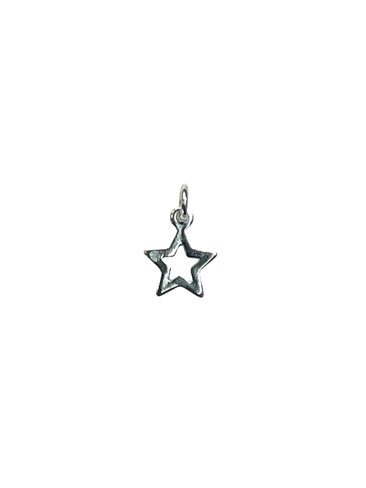 Silver Star Charms