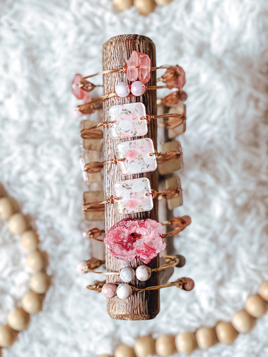 Pink Assorted Bangles