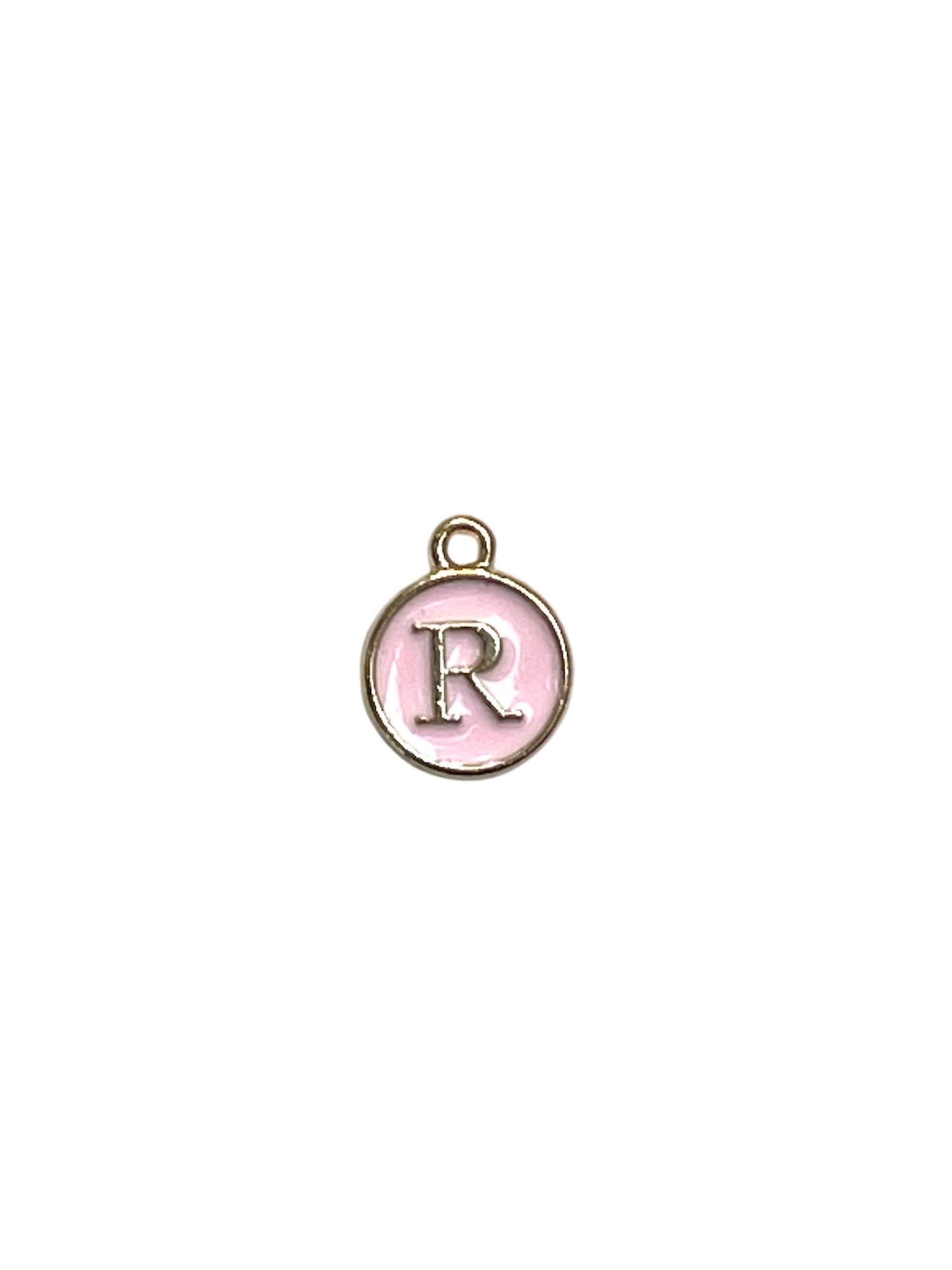 Light Pink Letter Charms