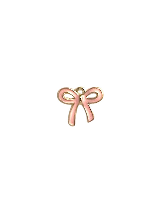 Pink Bow Charm