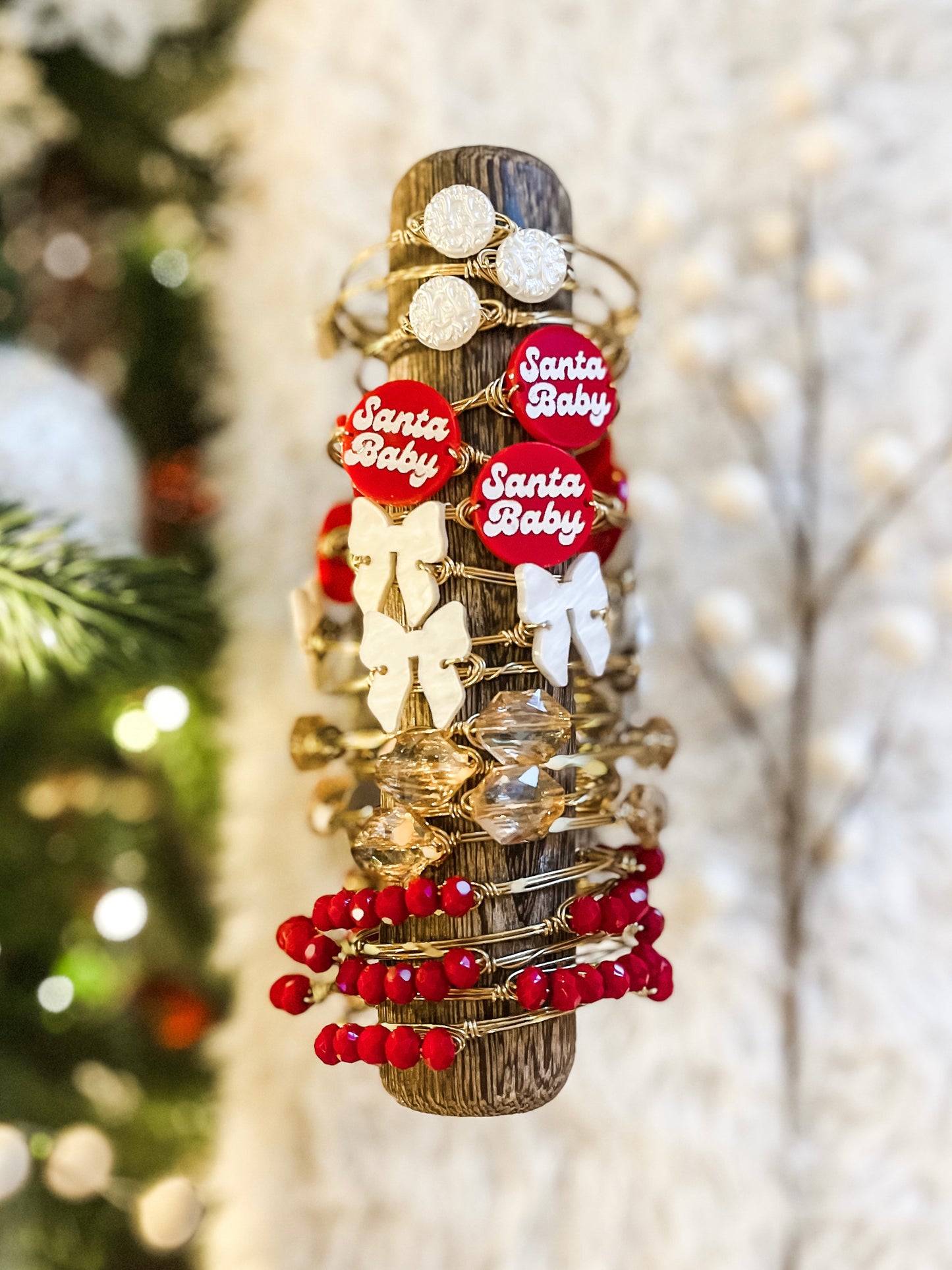 Santa Baby Christmas Bangles