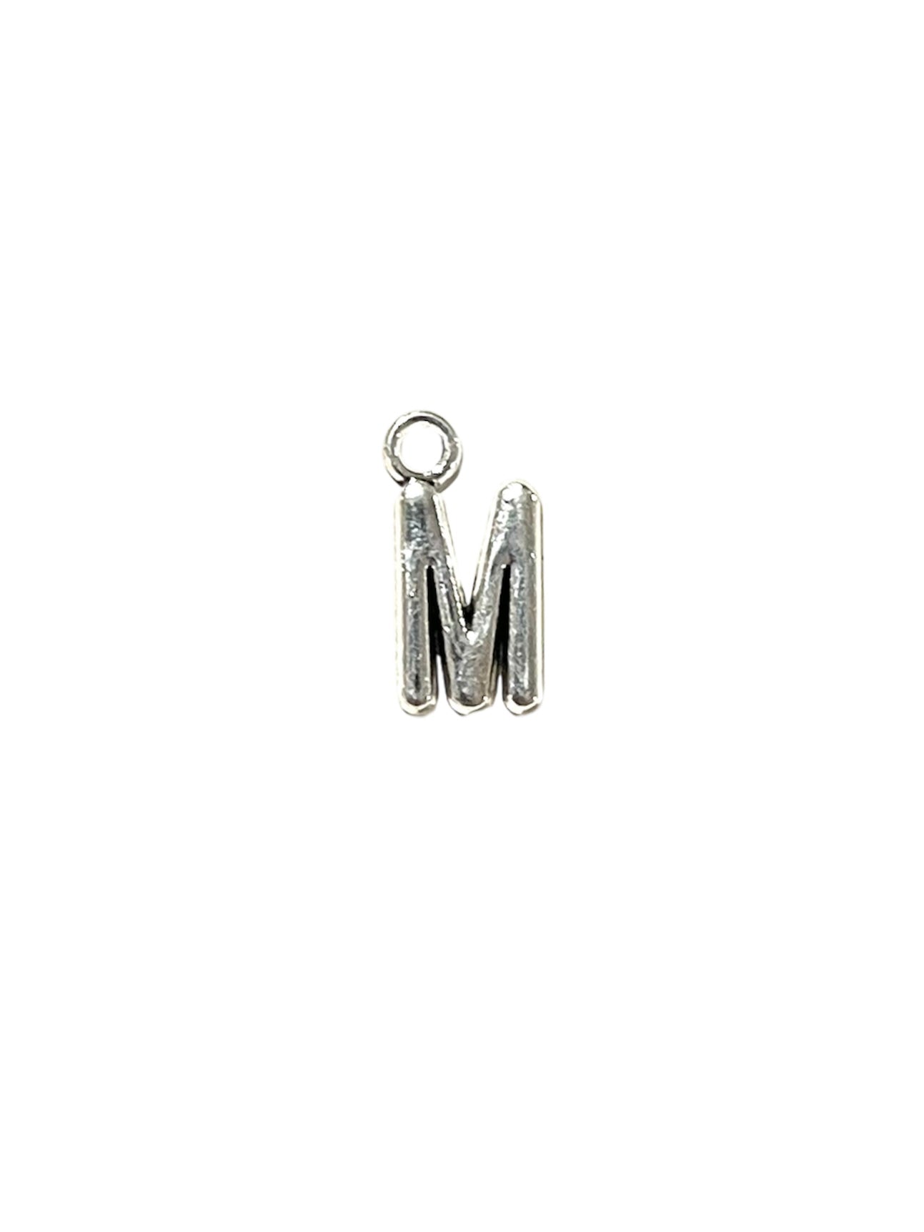Silver Letter Charms