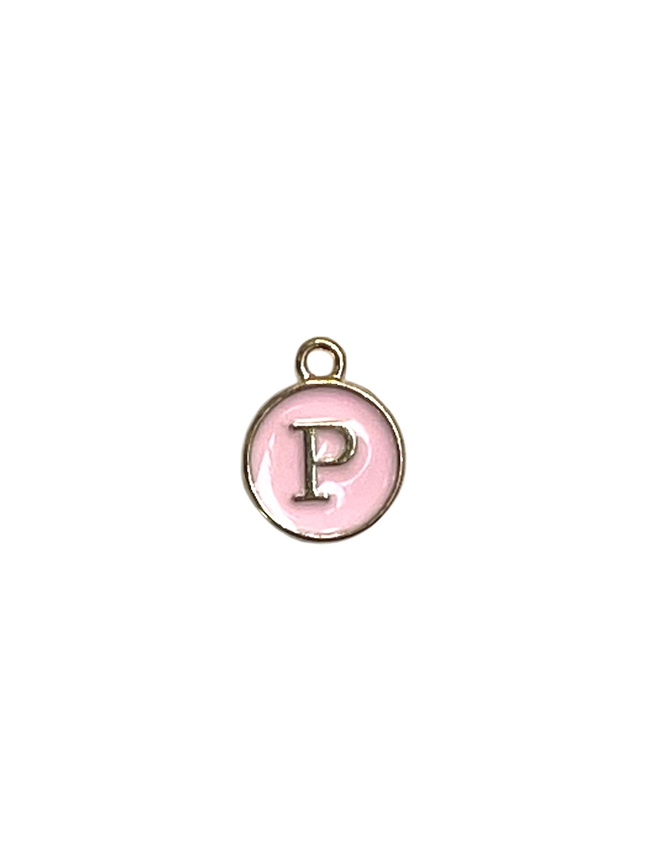 Light Pink Letter Charms