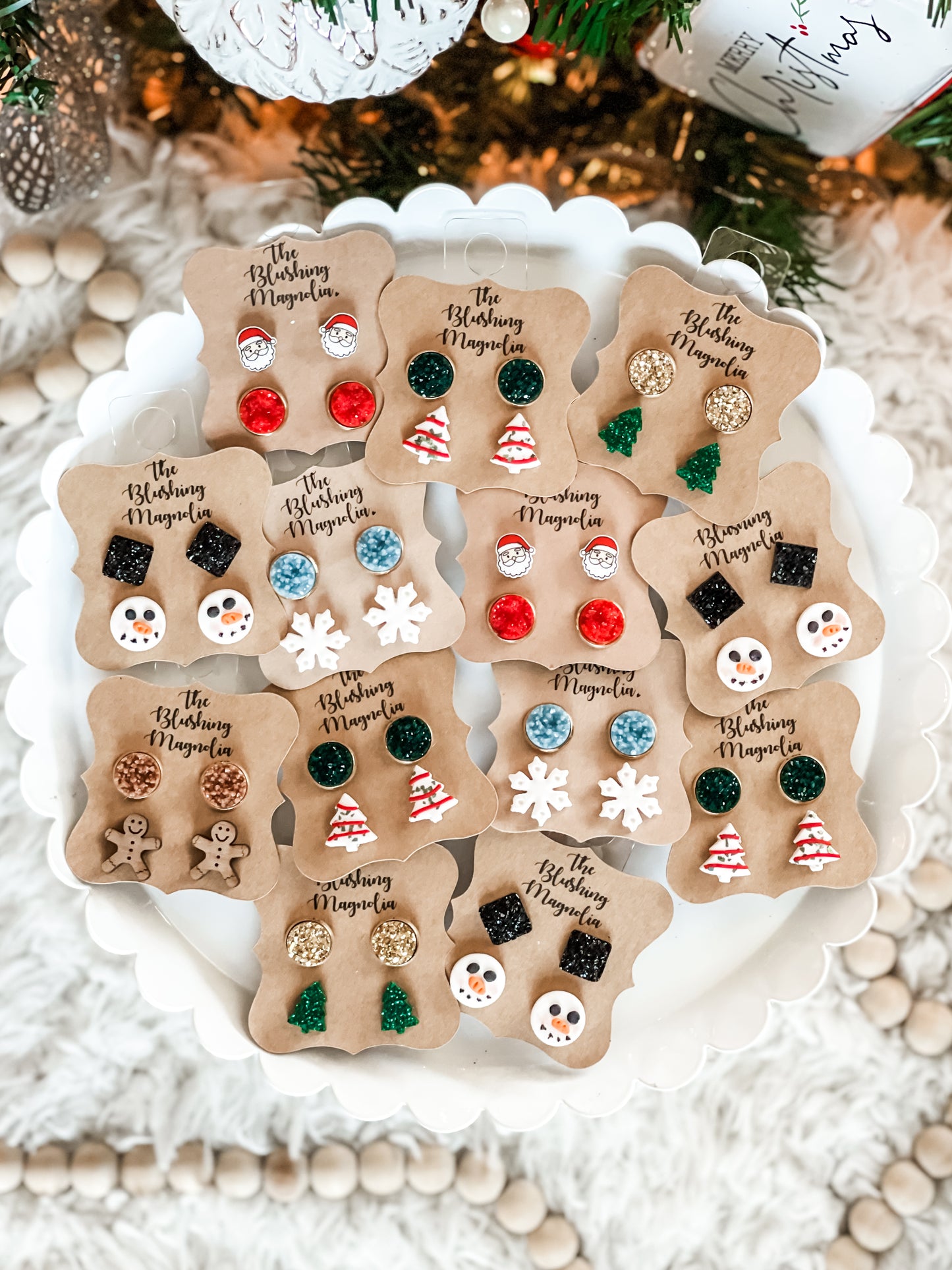 Christmas Assorted Stud Earrings