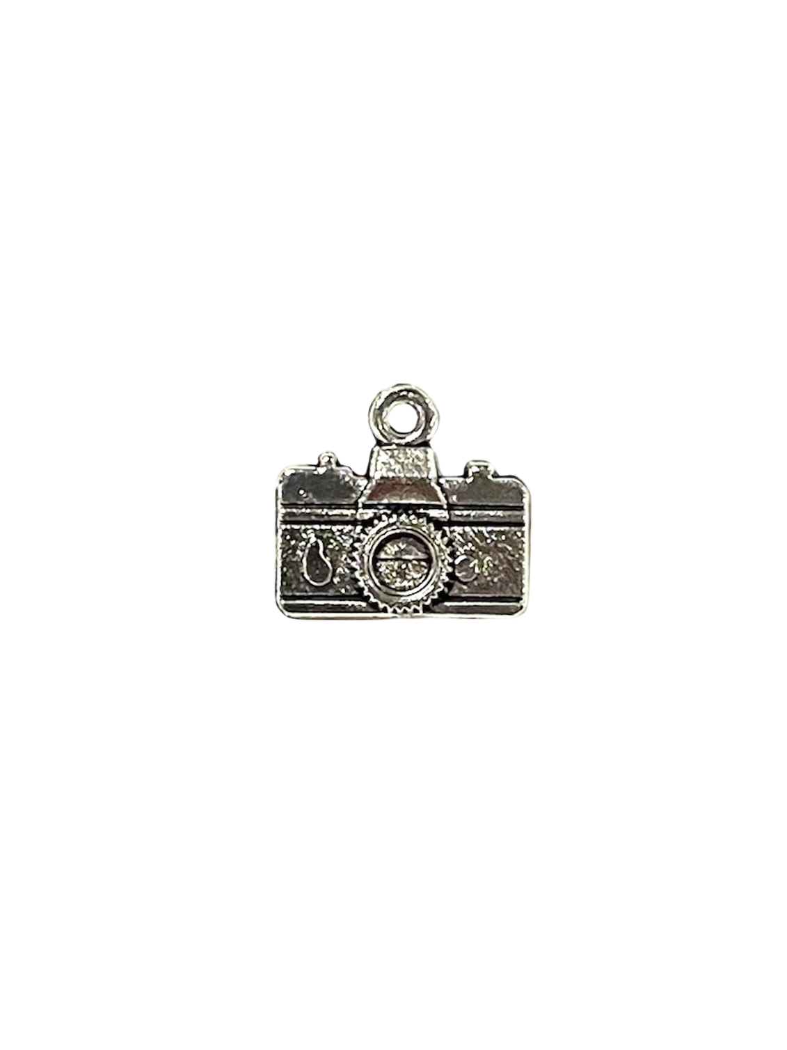 Silver Camera Charm
