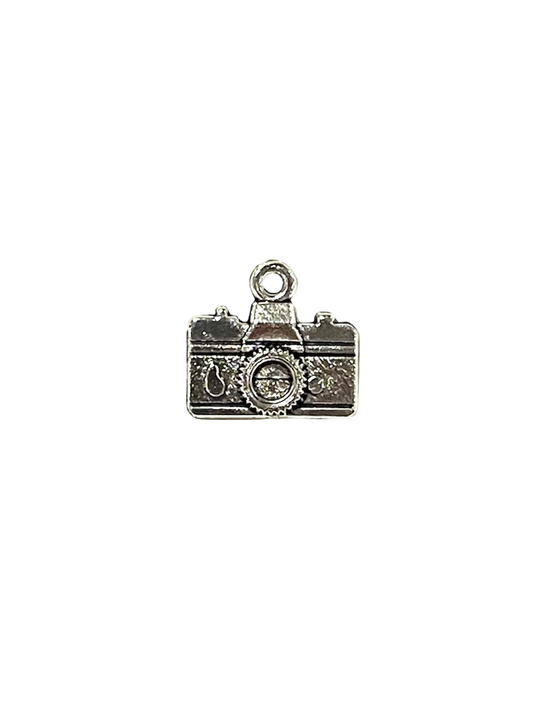 Silver Camera Charm